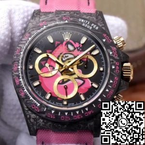 Replica Rolex Daytona Cosmos Pink Exploded Dragon 1:1 Best Edition WWF Factory Swiss ETA7750