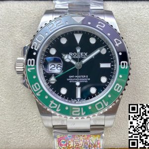 Replica Rolex GMT Master II M126720VTNR-0001 1:1 Best Edition Clean Factory Black Dial