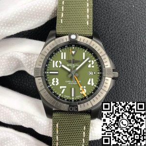 Replica Breitling Avenger Automatic GMT 45 Night Mission V323952A1L1X1 1:1 Best Edition GF Factory Titanium Metal