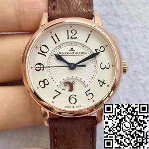 Replica Jaeger-LeCoultre Rendez-Vous 3612420 1:1 Best Edition Swiss ETA898D/1 Brown Leather Strap