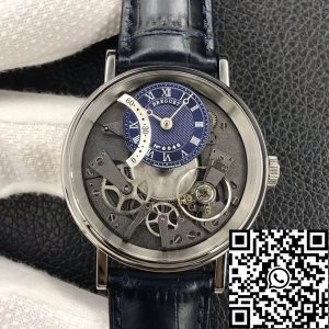 Replica Breguet Tradition 7097BB/GY/9WU 1:1 Best Edition ZF Factory 18k White Gold