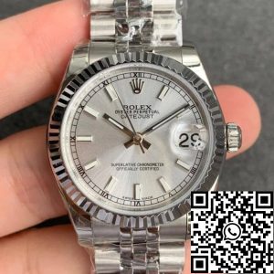Replica Rolex Datejust M278274-0012 1:1 Best Edition GS Factory Silver Dial