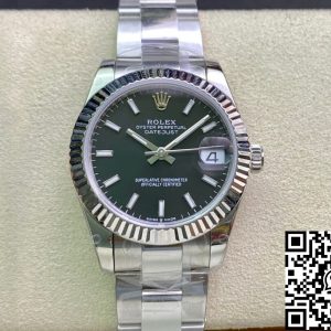 Replica Rolex Datejust M178274-0034 31MM 1:1 Best Edition EW Factory Black Dial