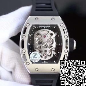 Replica Richard Mille RM052 Z Factory 1:1 Best Edition Swiss ETA6T51 Black Dial with Skull