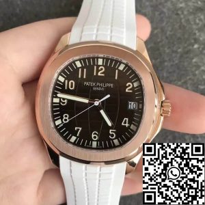 Replica Patek Philippe Aquanaut 5168G 1:1 Best Edition ZF Factory White Strap