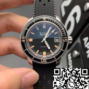 Replica Blancpain Fifty Fathoms Barakuda 5008B 1130 B52A 1:1 Best Edition ZF Factory Black Dial