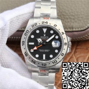 Replica Rolex Explorer M216570-0002 1:1 Best Edition GM Factory V4 Black Dial