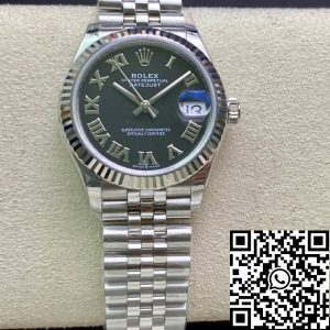 Replica Rolex Datejust M278274-0002 31MM 1:1 Best Edition EW Factory Black Dial