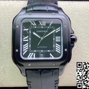 Replica Cartier Santos WSSA0039 1:1 Best Edition GF Factory Black Dial