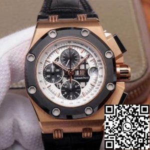 Replica Audemars Piguet Royal Oak Offshore 26078RO.OO.D002CR.01 1:1 Best Edition JF Factory Rose Gold Swiss ETA3126