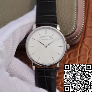 Replica A. Lange & Sohne Saxonia Thin 201.027 1:1 Best Edition SV Factory white dial Swiss ETA2892