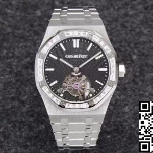 Replica Audemars Piguet Royal Oak Tourbillon 26521BC.ZZ.1220BC.01 1:1 Best Edition R8 Factory Black Dial