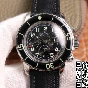 Replica Blancpain Fifty Fathoms 5085F-1130-52 1:1 Best Edition OM factory Black Dial Swiss ETA7750