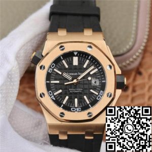 Replica Audemars Piguet Royal Oak Offshore 15710 1:1 Best Edition JF Factory V8 Rose Gold