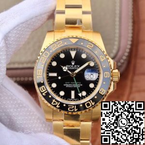 Replica Rolex GMT Master II 116718 40mm EW Factory 1:1 Best Edition Swiss ETA2836 Black Dial