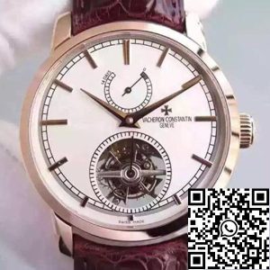 Replica Vacheron Constantin Patrimony Traditionnelle Tourbillon 89000 1:1 Best Edition Swiss ETA2260 White Dial