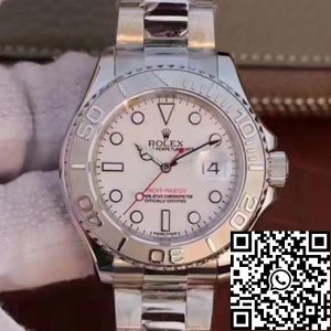 Replica Rolex Yacht-Master 40mm 116622 EW Factory 1:1 Best Edition Swiss ETA3135 White Dial
