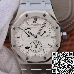 Replica Audemars Piguet Royal Oak 26120ST.OO.1220ST.01 TWA Factory 1:1 Best Edition Swiss ETA2329 White Textured Dial