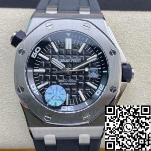 Replica Audemars Piguet Royal Oak Offshore 15703 1:1 Best Edition JF Factory V10 Black Dial