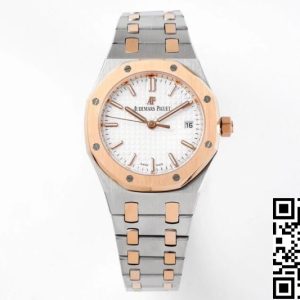 Replica Audemars Piguet Royal Oak 77350SR.OO.1261SR.01 1:1 Best Edition 8F Factory Silver Dial