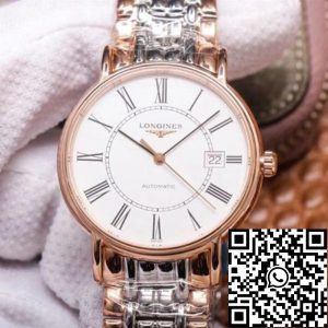 Replica Longines Presence L4.921.1.11.7 1:1 Best Edition RM Factory White Dial Swiss ETA2892