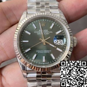 Replica Rolex Datejust M126234-0051 36MM 1:1 Best Edition VS Factory Steel Strap