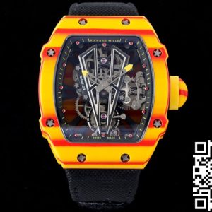 Replica Richard Mille RM27-03 Rafael Nadal Tourbillon 1:1 Best Edition RM Factory Black Strap