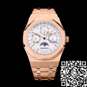 Replica Audemars Piguet Royal Oak 26574OR.OO.1220OR.01 1:1 Best Edition APS Factory White Dial