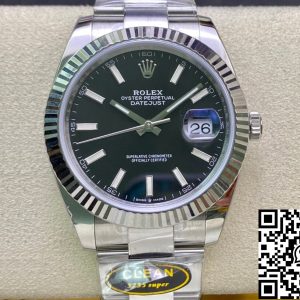 Replica Rolex Datejust M126334-0017 1:1 Best Edition Clean Factory Stainless Steel