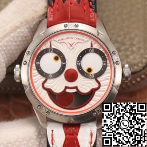 Replica Konstantin Chaykin Clown V2 1:1 Best Edition TW Factory White Dial Swiss NH35A