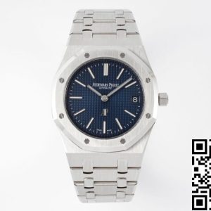 Replica Audemars Piguet Royal Oak 16202ST.OO.1240ST.01 1:1 Best Edition ZF Factory Blue Dial