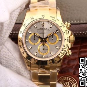 Replica Rolex Daytona Cosmograph 116508 1:1 Best Edition JH Factory Gold