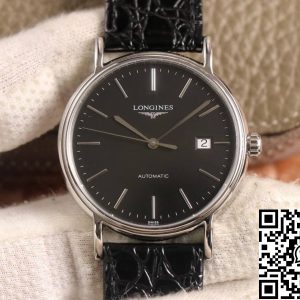 Replica Longines Presence L4.921.4.52.2 1:1 Best Edition KY factory Black Dial