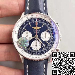 Replica Breitling Navitimer 01 AB012012/BB01/437X/A20BA.1 JF Factory 1:1 Best Edition Swiss ETA7750 Blue Dial