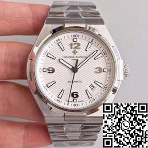 Replica Vacheron Constantin Overseas 47040 JJ Factory 1:1 Best Edition Swiss ETA9015 White Dial