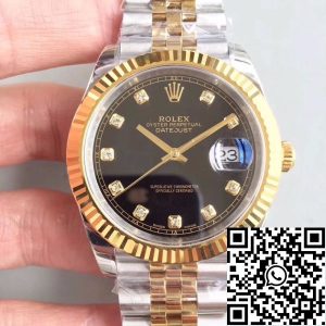 Replica Rolex Datejust II M126333-0013 EW Factory 1:1 Best Edition Swiss ETA3255 Stainless Steel Two Tone Bracelet