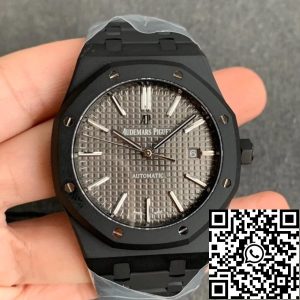 Replica Audemars Piguet Royal Oak 15400 DLC Version 1:1 Best Edition ZF Factory Grey Dial