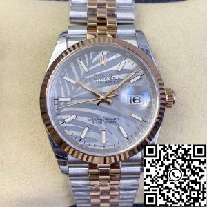 Replica Rolex Datejust M126231-0031 1:1 Best Edition EW Factory Rose Gold