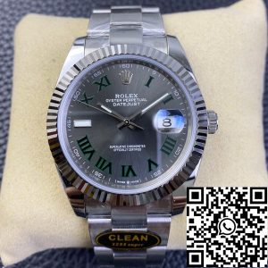 Replica Rolex Datejust M126334-0021 1:1 Best Edition Clean Factory Grey Dial