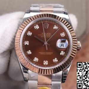 Replica Rolex Datejust M126331-0003 41MM 1:1 Best Edition TW Factory Chocolate Dial