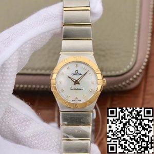 Replica Omega Constellation 27mm Quartz Ladies 1371.71.00 TW Factory 1:1 Best Edition Swiss Eta Quartz 1376