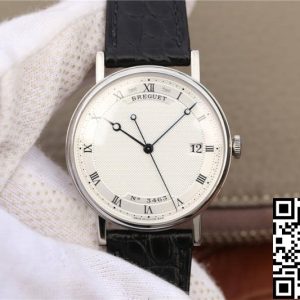 Replica Breguet Classique 5177 1:1 Best Edition MKS Factory White Dial