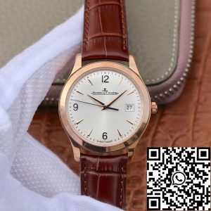 Replica Jaeger LeCoultre Master Control Date Q1542520 18K Rosegold Case ZF Factory 1:1 Best Edition Swiss ETA9015 White Dial