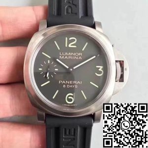 Replica Panerai Luminor PAM510 ZF Factory Men Watches 1:1 Best Edition Swiss ETA P5000 Black Rubber Strap