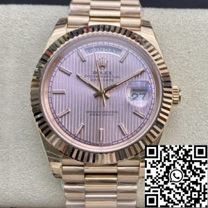 Replica Rolex Day Date M228235-0005 1:1 Best Edition EW Factory Rose Gold