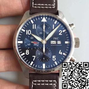 Replica IWC Pilot Chronograph IW377714 ZF Factory Men Watches 1:1 Best Edition Swiss ETA7750