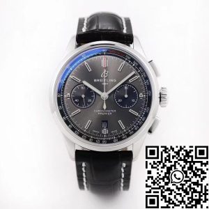 Replica Breitling Premier B01 Chronograph AB0118221B1P1 1:1 Best Edition GF Factory V2 Grey Dial
