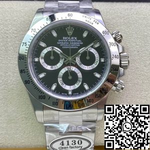 Replica Rolex Cosmograph Daytona 116520 1:1 Best Edition Clean Factory Stainless Steel