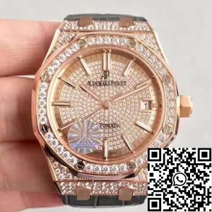 Replica Audemars Piguet Royal Oak 15402OR.ZZ.D003CR.01 JF Factory 1:1 Best Edition Swiss ETA3120