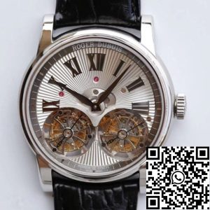 Replica Roger Dubuis Hommage RDDBHO0562 1:1 Best Edition JB Factory Silver Dial Swiss RD100